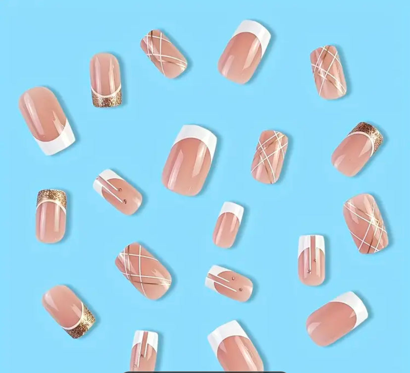 Fake Nails Snap on