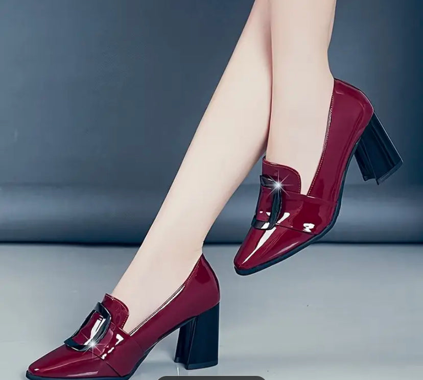Women Solid color block