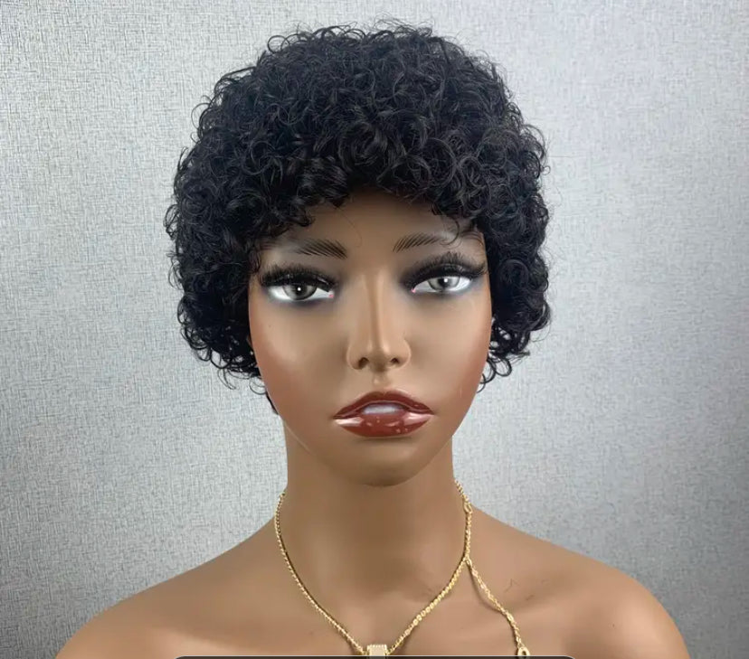 Short Afro curly brazillian