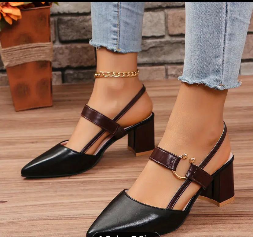 Women’s chunky heel sandals