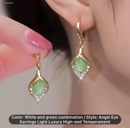 Earrings Angel Eye,light luxury High-End Temperament