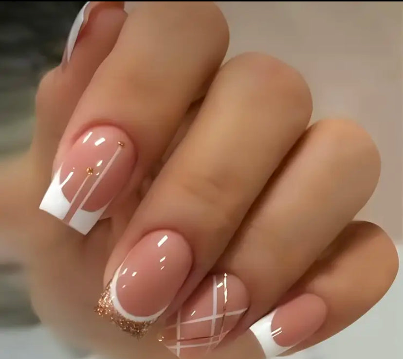 Fake Nails Snap on