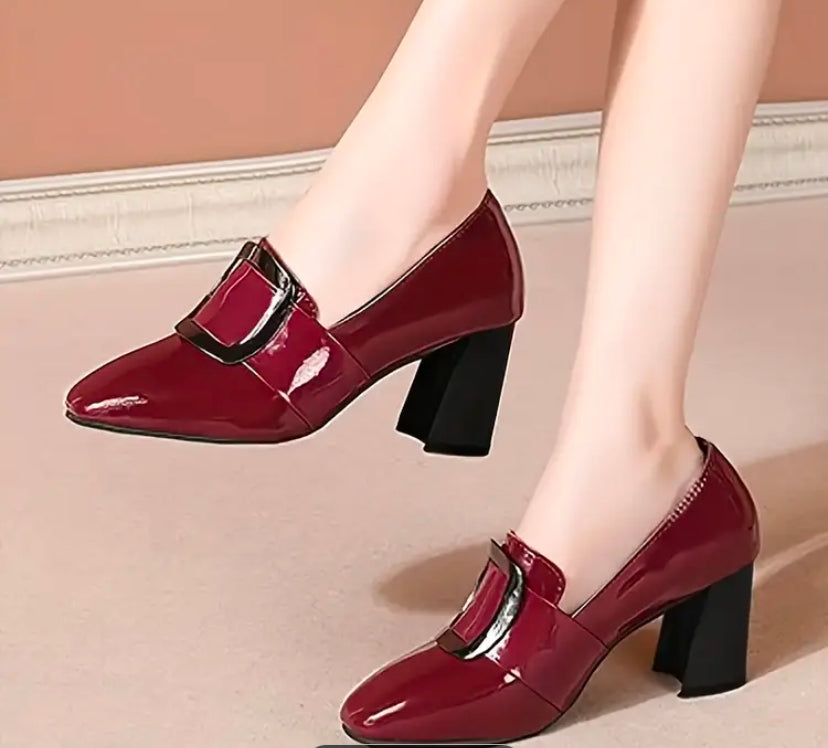 Women Solid color block
