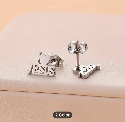Jesus Earrings