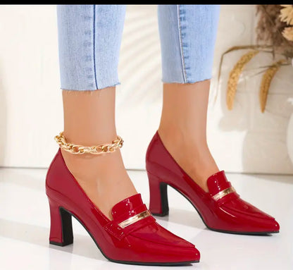 Regal Poise Pointed Heels – Luxe Elegance for Power Dressing