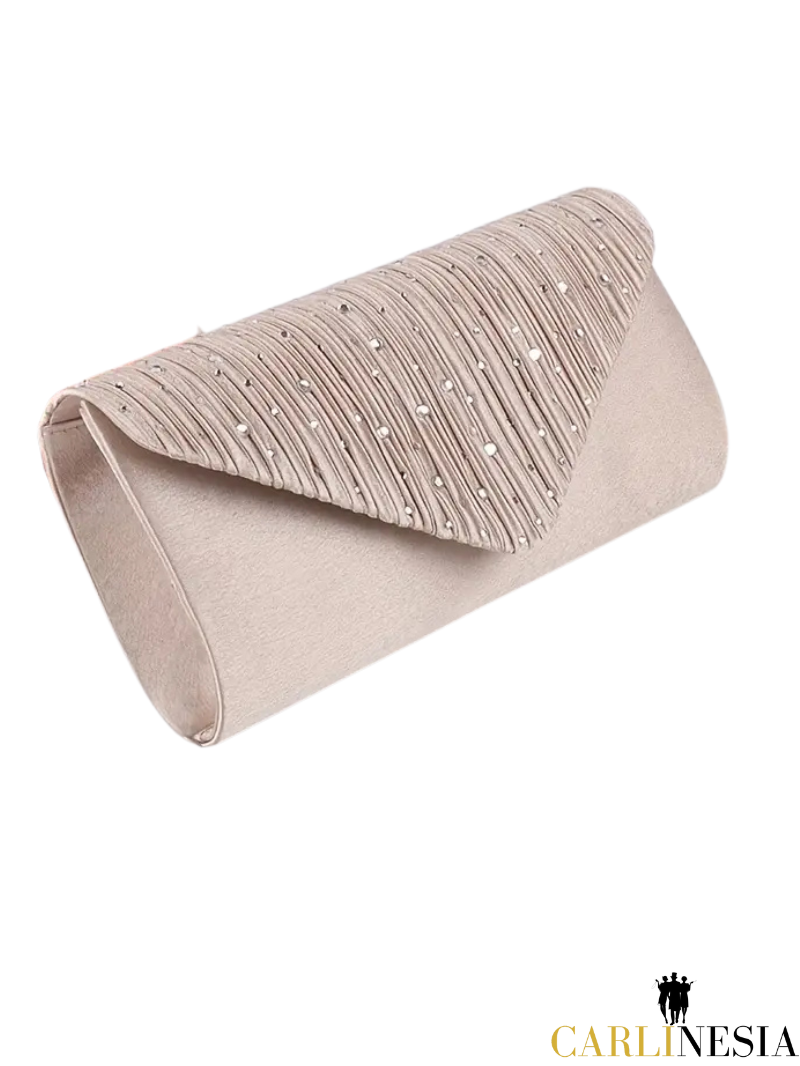 Celeste Luxe Rhinestone Clutch