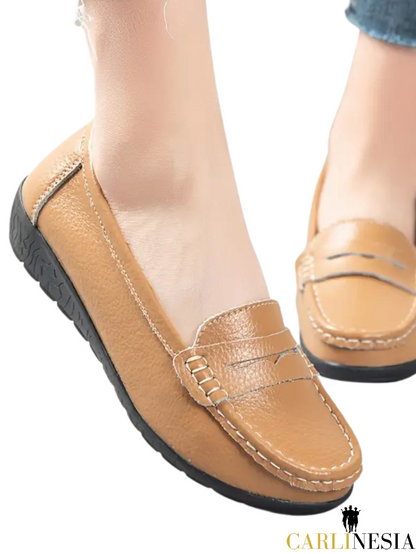 LuxeEase Penny Loafers