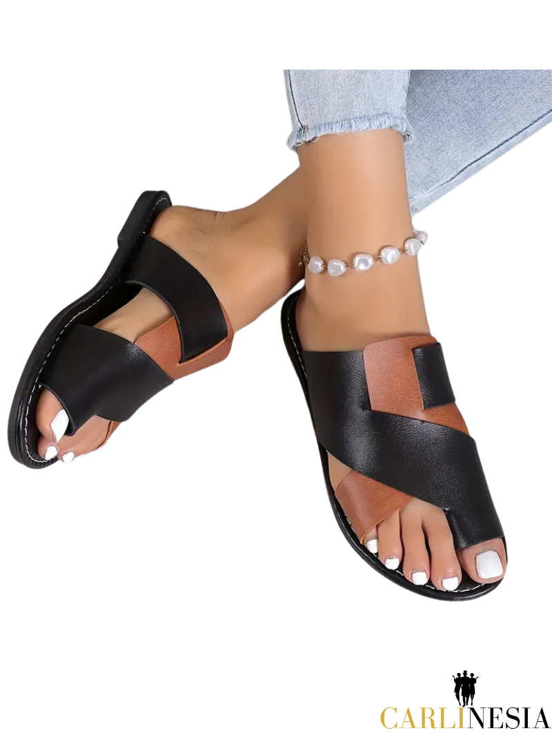 Luxe Crossover Comfort Sandals