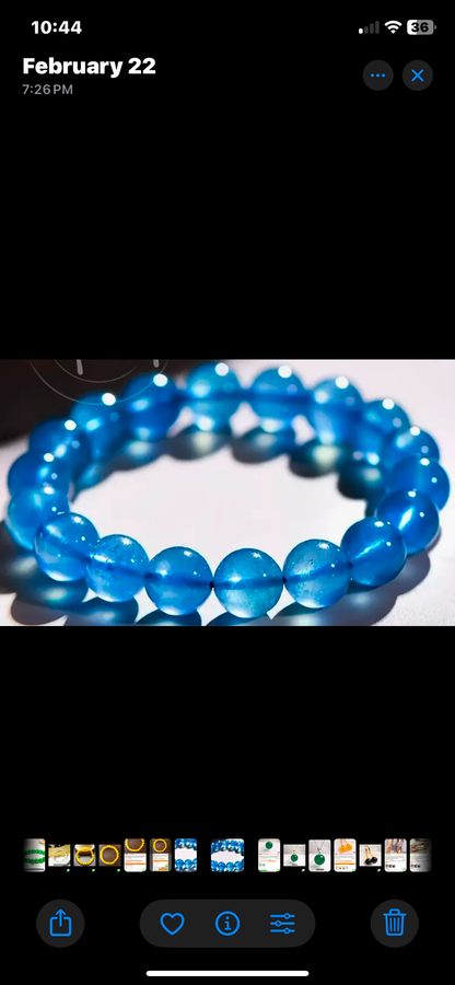 Bracelet Unisex 1PC 8mm Round Bead