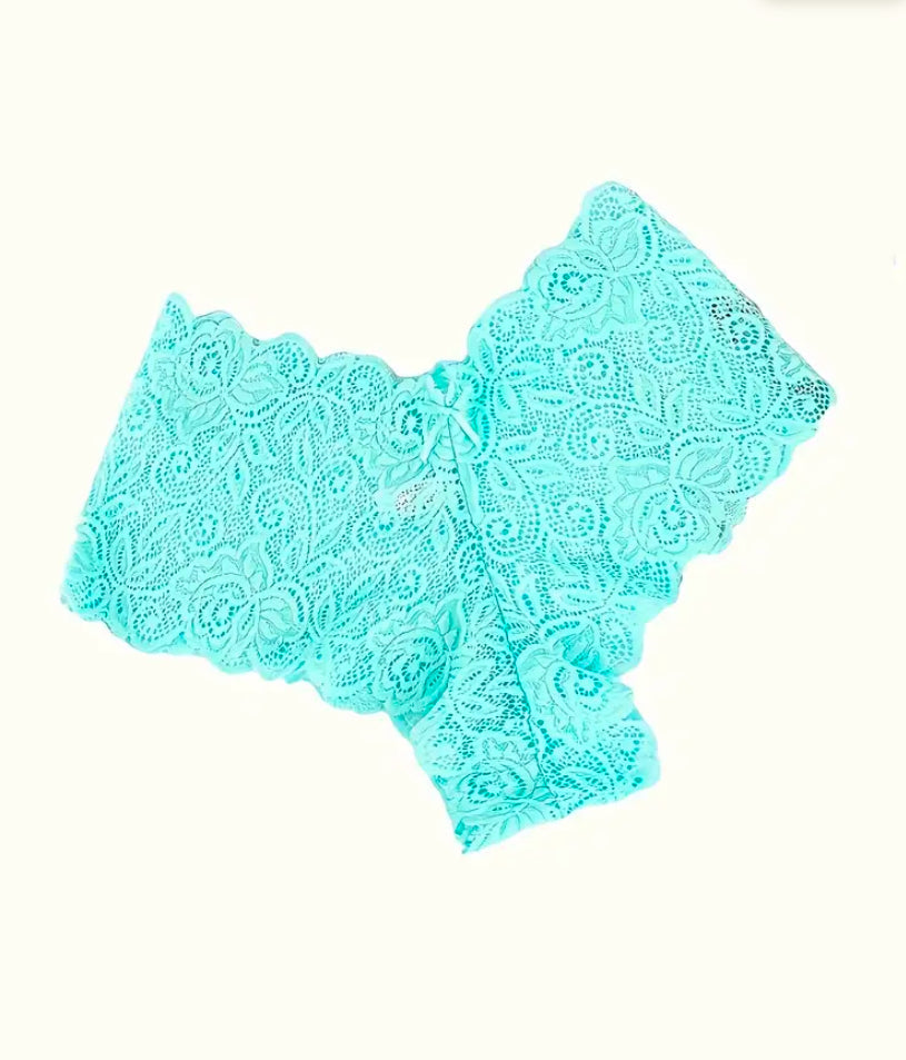 Floral Bliss Lace Panty Set – 5-Pack of Ultra-Soft, Sexy Mid-Rise Comfort