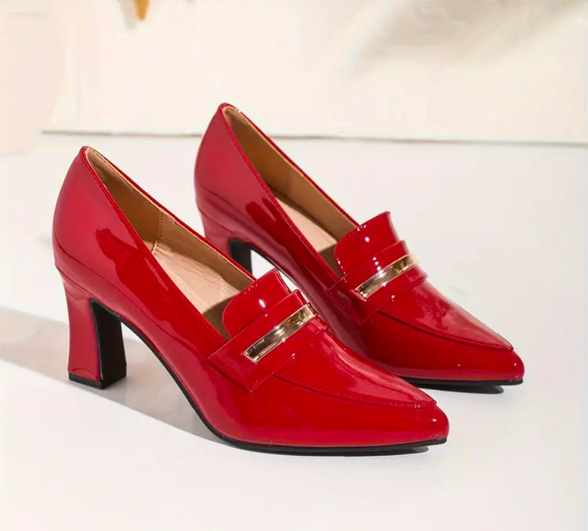 Regal Poise Pointed Heels – Luxe Elegance for Power Dressing