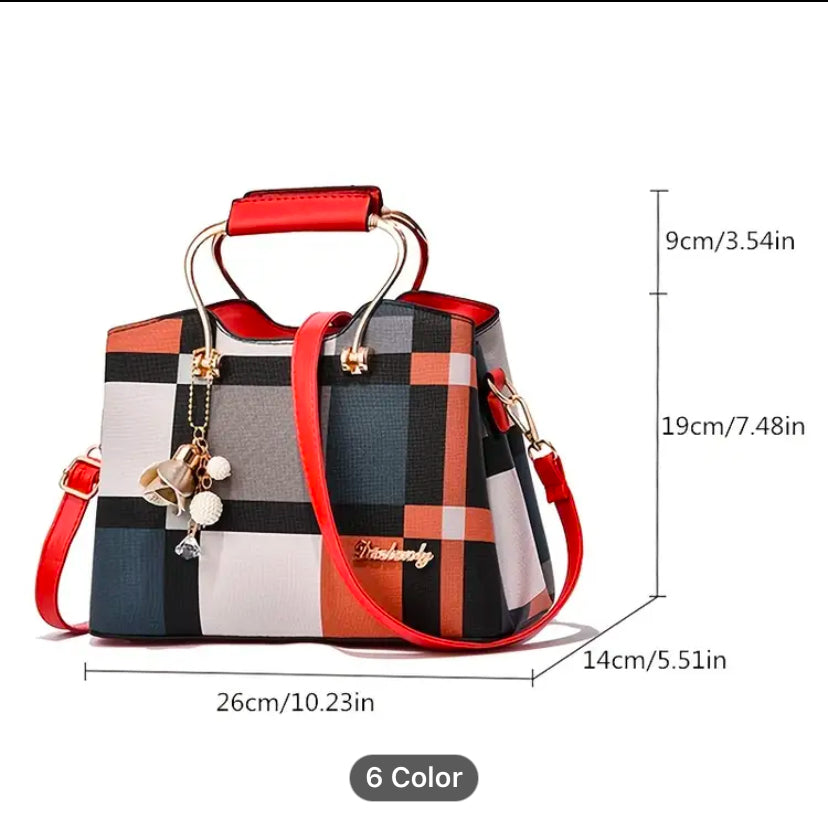 Bellé Chic Color-Block Handbag