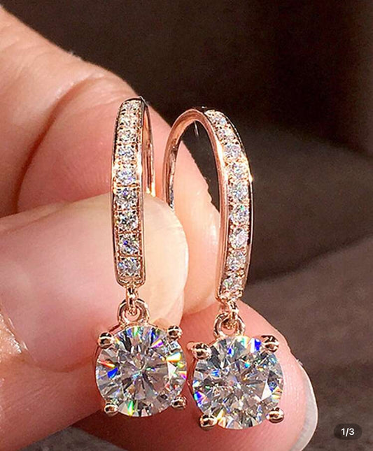 Women’s Earrings zircoma drop