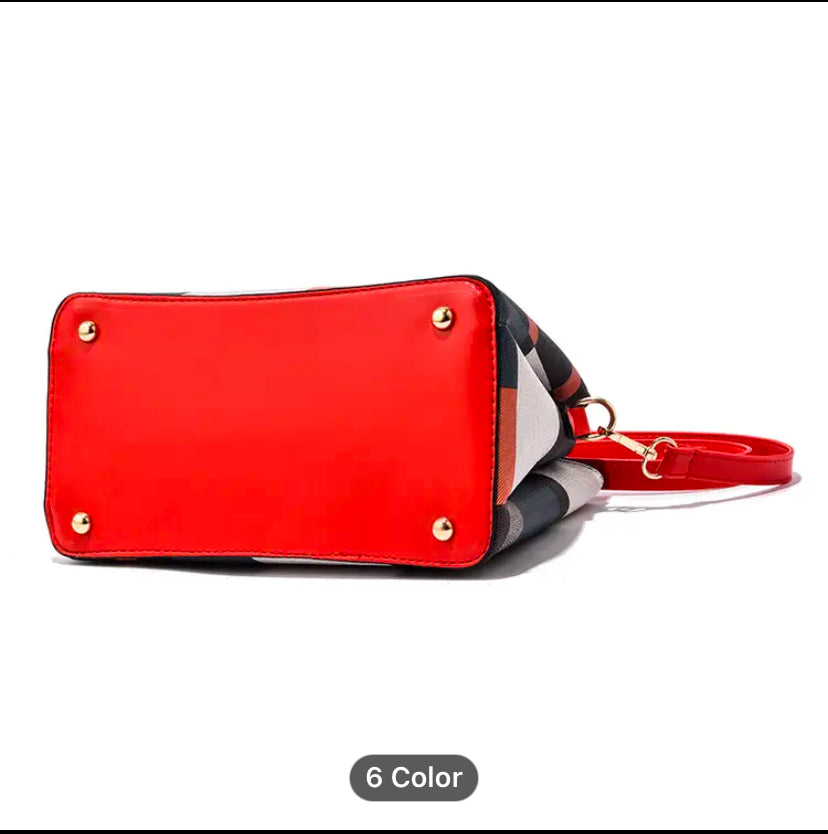 Bellé Chic Color-Block Handbag