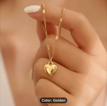 18K Plated Heart pendant