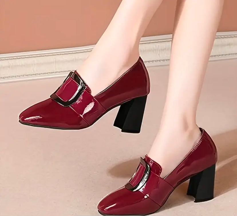 Women Solid color block