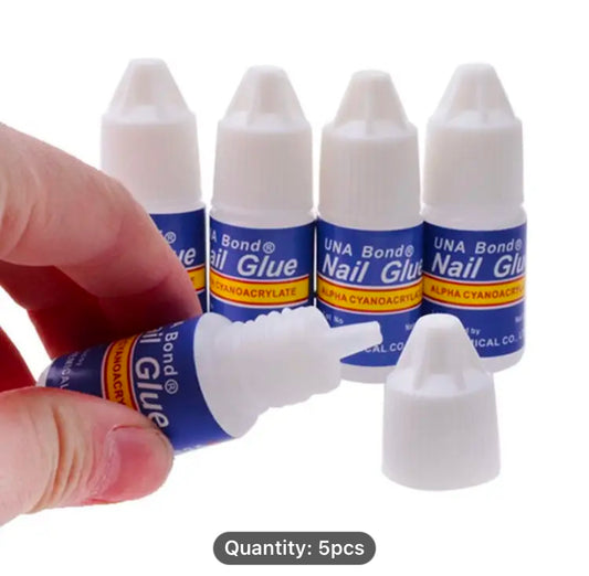 Fake nail glue 5 packs