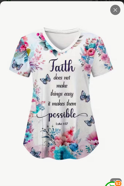 Women’s casual short sleeve T-Shirt uniform