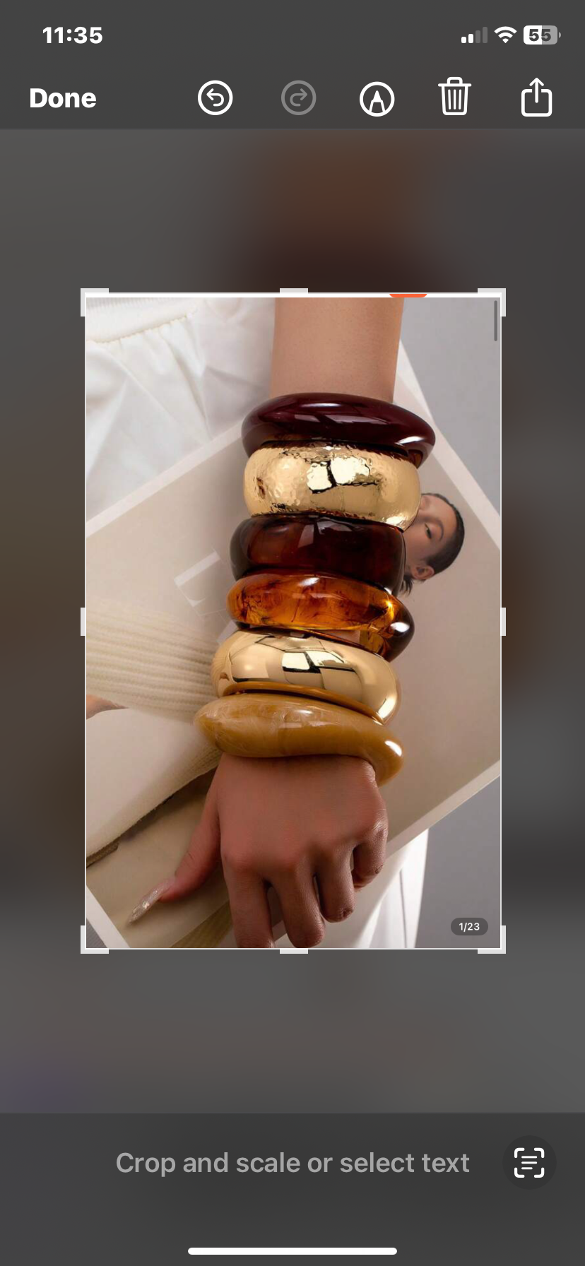 Exaggerated Oversized women’s Gold-bangles