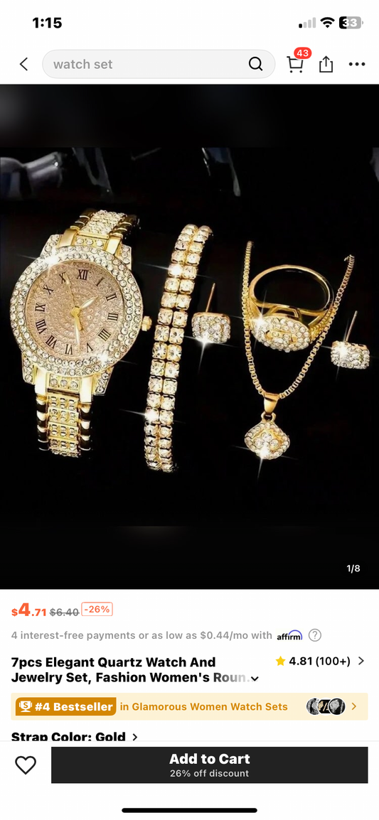 Women’s jewelry set