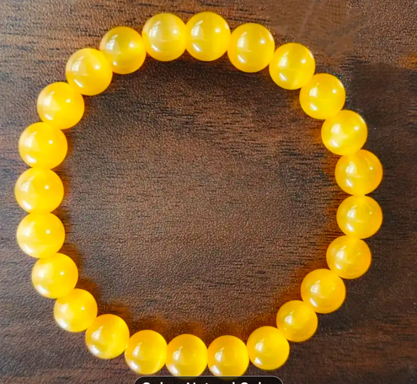 Bracelet Unisex 1PC 8mm Round Bead